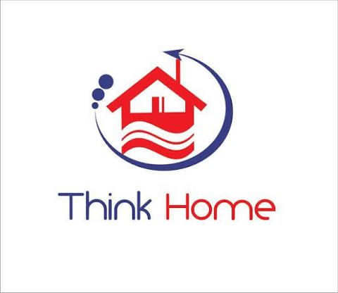 ThinkHome InfraTech logo, crossed out